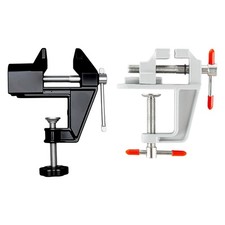 Morsa Da Banco Morsetto per Bricolage Supporto di Fissaggio Regolabile E