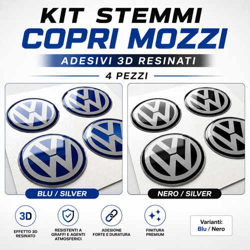 Kit stemmi volkswagen - kit, 4