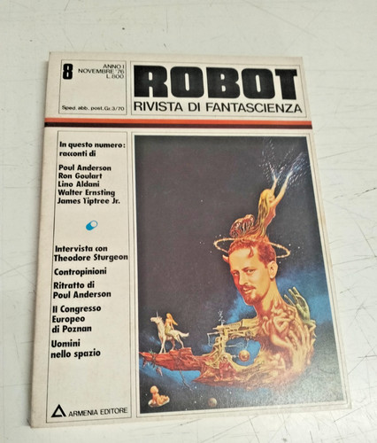 Robot rivista fantascienza - robot,