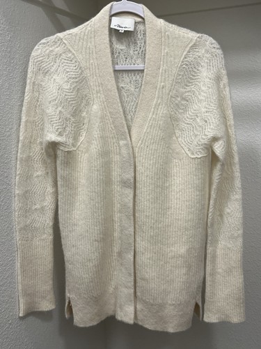 Cardigan maglione scollo - , a