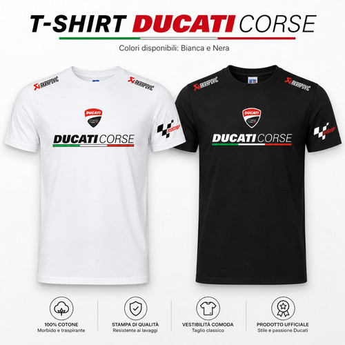 Shirt ducati corse - ducati, uomo