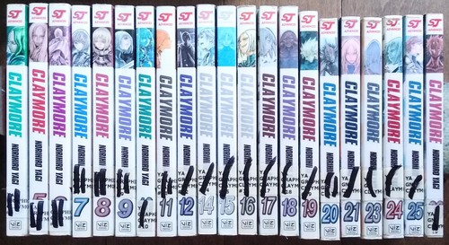 Claymore manga shonen - claymore,