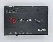 Interfaccia audio Rane Serato Scratch live SL1 (senza cavo alimentazione) testata funzionante!