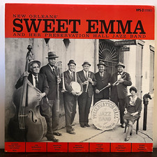 SWEET EMMA - New Orleans Preservation Hall (1964) - 12" Vinyl Record LP - VG+