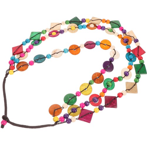 Collana legno donna - ,