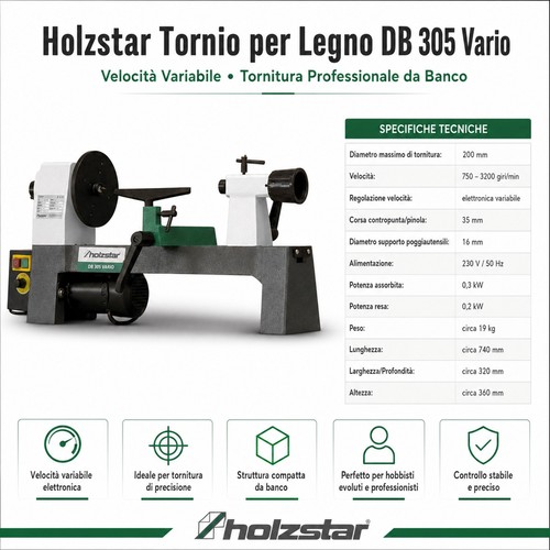 Tornio per legno - db, vario