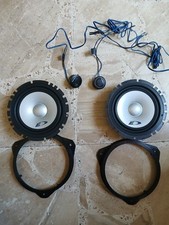 ALPINE SXE1750S Casse Altoparlanti Anteriori per Opel Corsa D 2006 2014 USATE