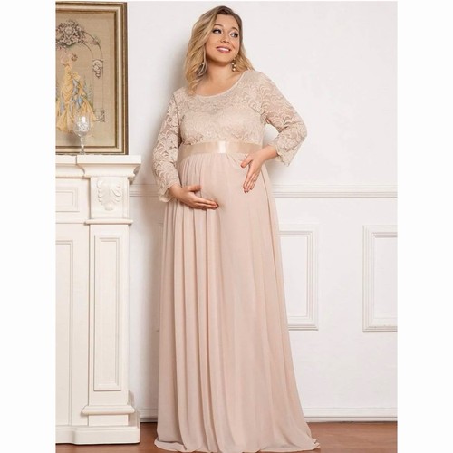 Maxi abito formale premaman