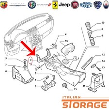 FIAT STILO 5 PORTE STAFFA ANTERIORE CRUSCOTTO MOBILETTO ORIGINALE 46800194