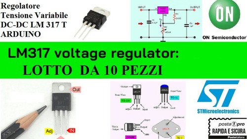 Lm317 regolatore - pz,