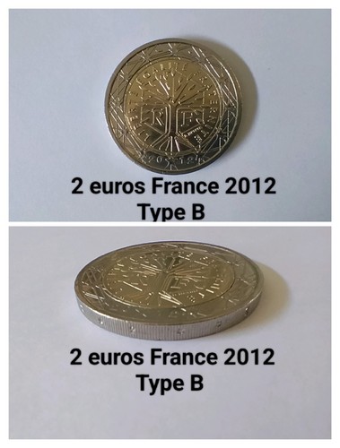 Pièce euros france 2012 - pièce, 2