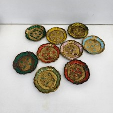 Set 9 sottobichieri Venetian Stile Florentine 