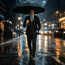 Tuta uomo classica regular fit