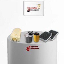 KIT TAGLIANDO 4 FILTRI PER MERCEDES CLASSE GLE (W166) 250d 150kw dal 2015