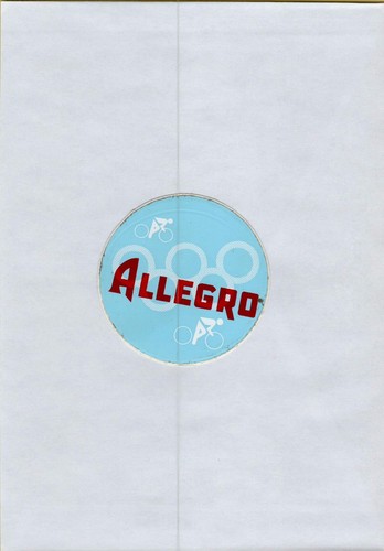 Adesivo vintage sticker bici - vintage,