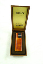 VECCHIO ACCENDINO VINTAGE EDINEX SOFT PIEZO ELECTRONIC