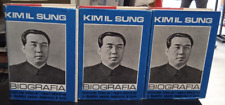 Kim Il Sung. Biografia - Baik Bong - 3 voll (completa) - 1974