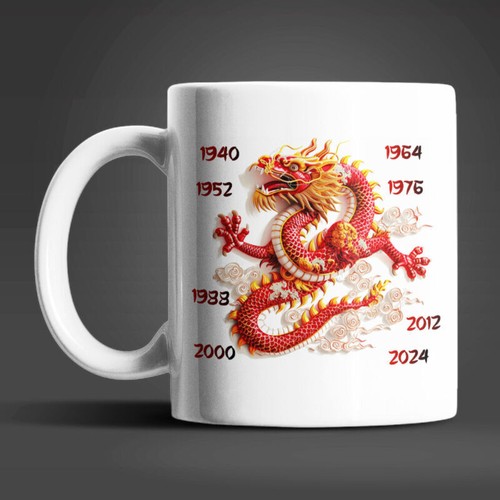 Tazza drago segno - , zodiacale