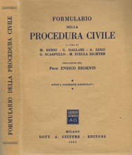 FORMULARIO DELLA PROCEDURA