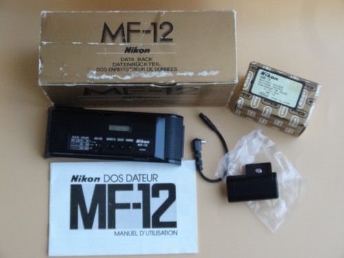 Nikon data back new - data, mf-12