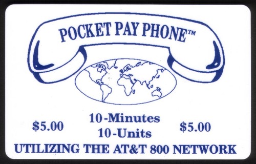 Telefono a pagamento - $5., (10m)