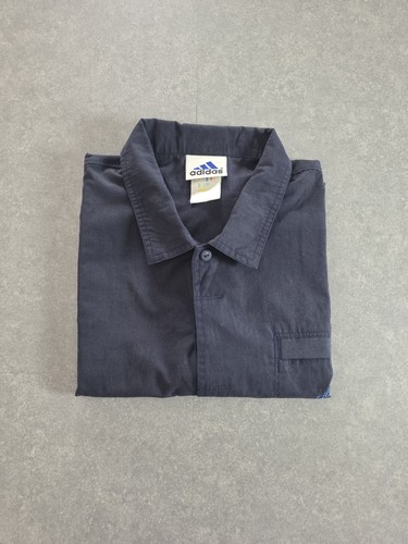 Shirt adidas vintage y2k blu - y2k,