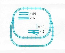 Lego® TRENO 4,5V Ferrovia 151