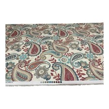 Richloom Tessuto Solarium Paisley Serigrafia Floreale Decorazione Casa Peso 5 Iarde