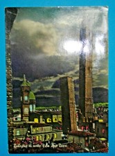 BOLOGNA PALAZZO DEL PODESTA+ CART TORRI  VIAGGIATE   RARA     COMPRA SUBITO