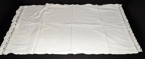 Asciugamano vintage bianco