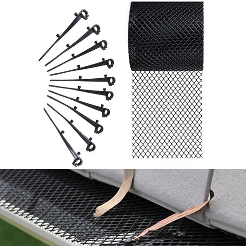Rotolo protezioni grondaia pvc - grondaia,