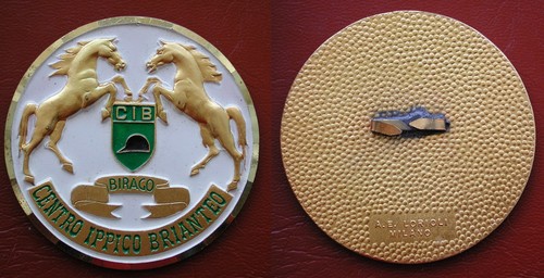 Coccarda premio centro - coccarda, ippico