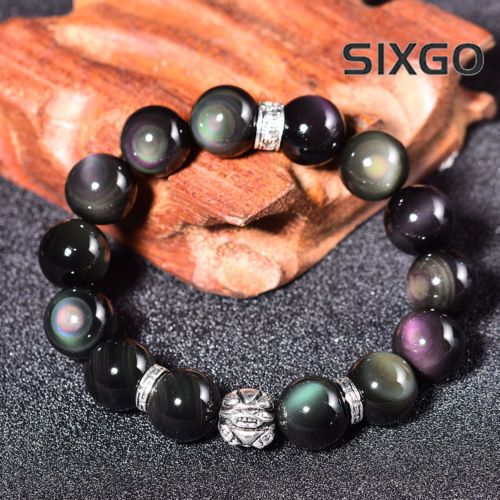 Bracciale perline pixiu drago - bracciale,