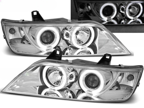 Coppia fari bmw 02 angel - 96-02,