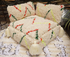 Set copricuscino pouf ottomano