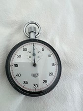 Heuer cronometro 7700 leonidas vintage carica munuale swiss made funzionante