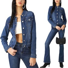 Giacca jeans donna denim