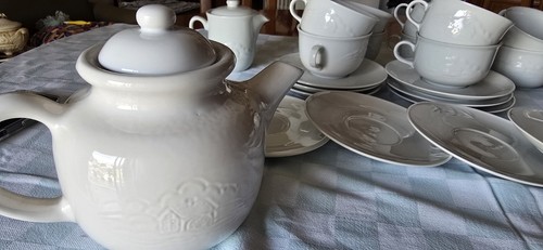 Servizio tè porcellana