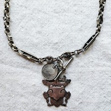 Collana girocollo medaglia