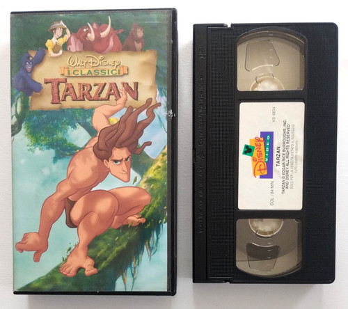 Vhs tarzan film walt disney - tarzan,