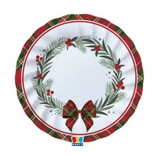 Piatti 25 cm Tartan Holly da 8