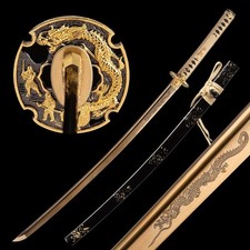 Katana Drago Dorato Fatto a