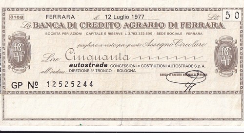 Billet banque money italie - de,