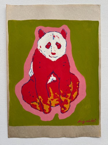 Andy warhol disegno carta - su,