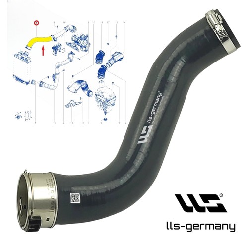 Turboscarico tubo intercooler - tubo,