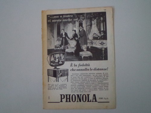 Advertising pubblicità 1959 - pubblicità,