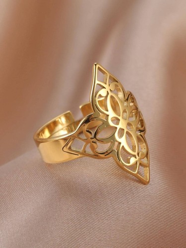 Anello donna scavato con - scavato,