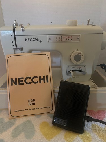 Vintage necchi model 538 - vintage,