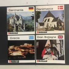 ViewMaster  12 Dischetti. Lotto 4 Titoli Danimarca GranBretagna Grecia Germania