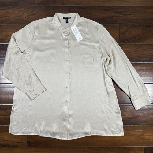 Top camicia eileen fisher - top,